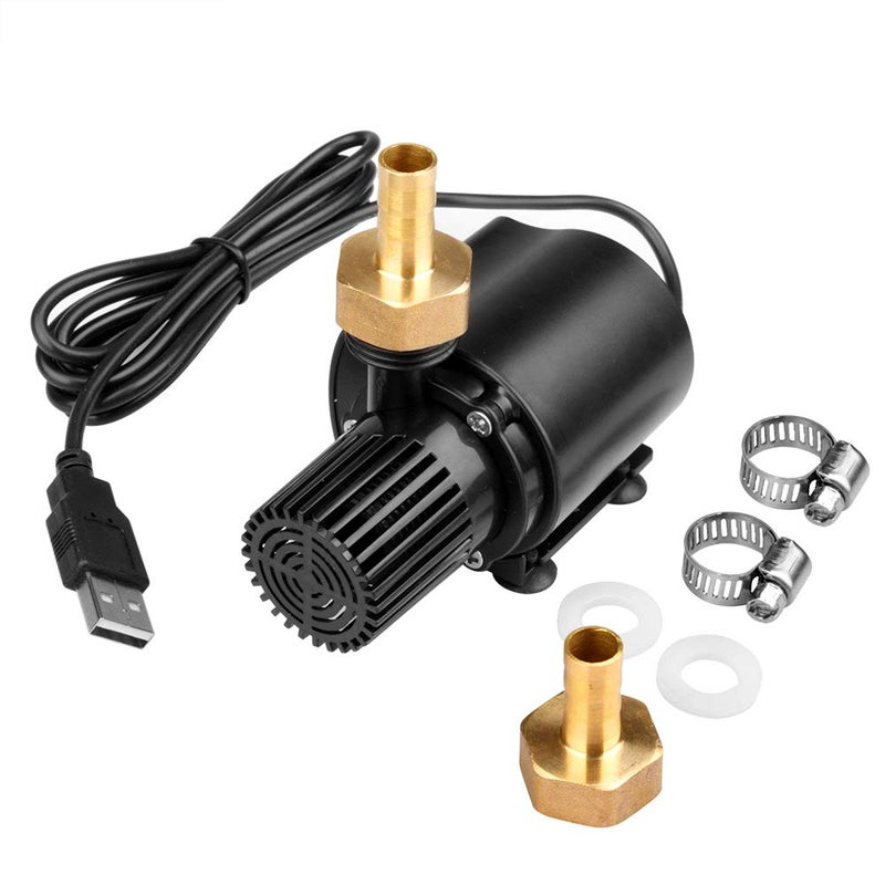 OTTFF Submersible Clear Water Pump, 4W USB Powered Mini Fountain Circulation Pump for Aquarium - Image 1